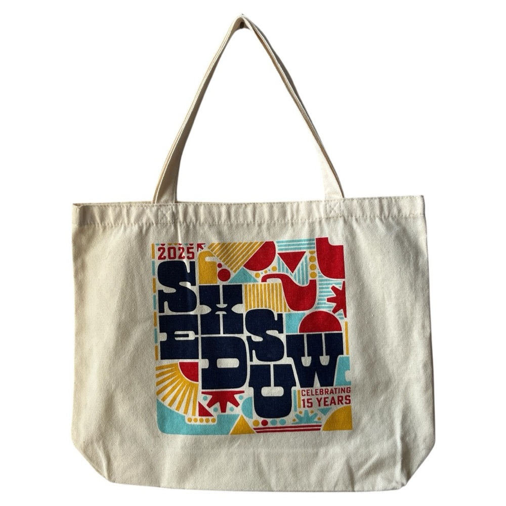 2025 SXSW EDU 15th Anniversary Canvas Tote Bag